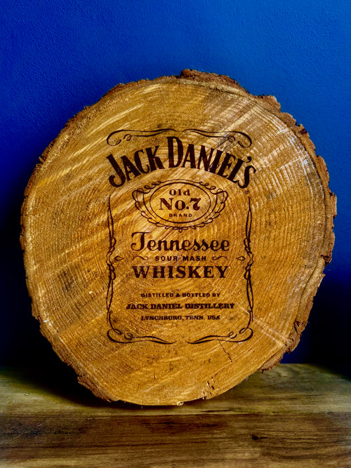 Rustic Jack Daniel’s Whiskey Wall Plaque