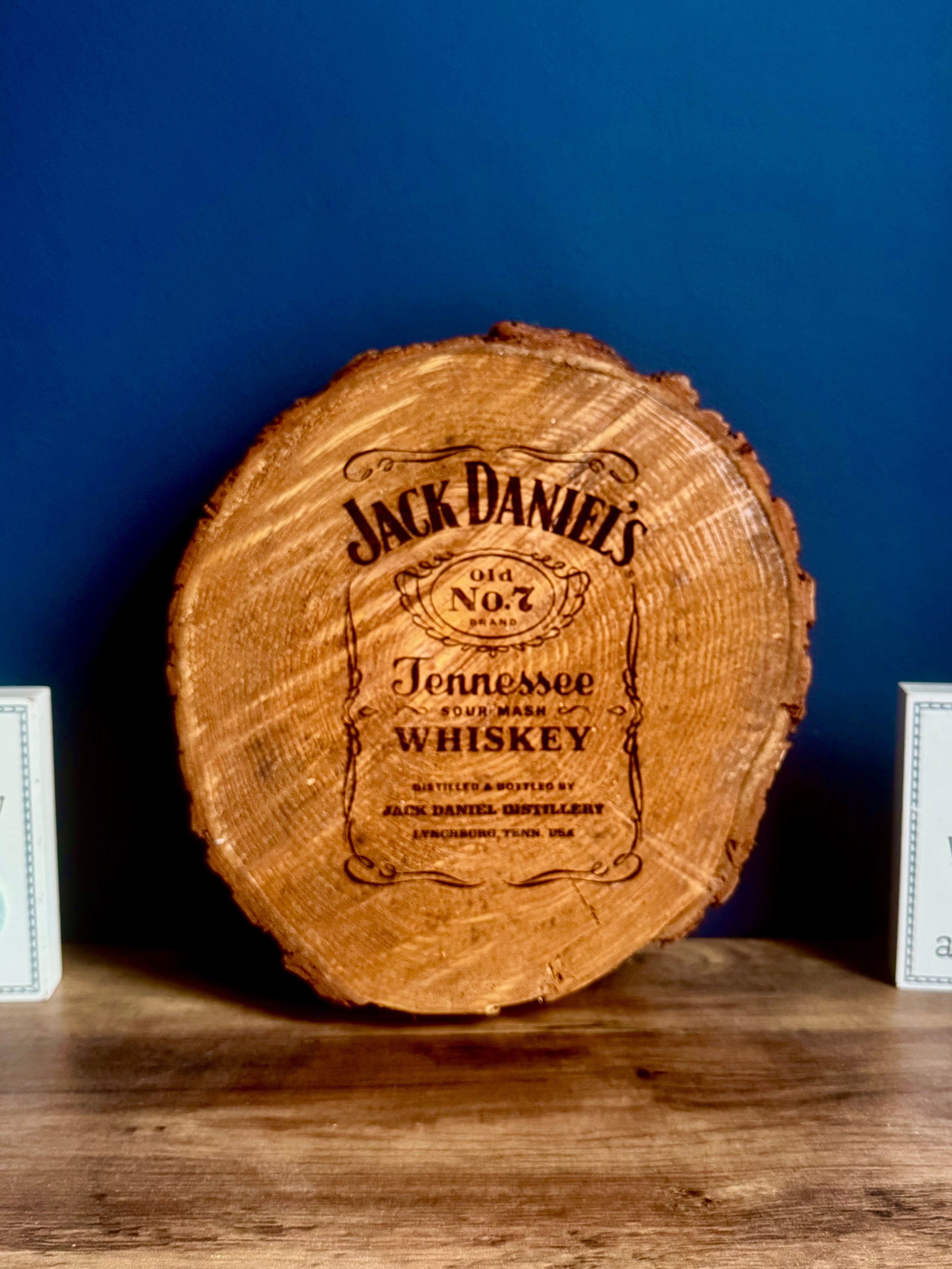 Rustic Jack Daniel’s Whiskey Wall Plaque