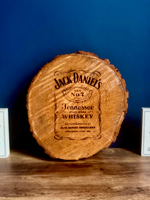 Rustic Jack Daniel’s Whiskey Wall Plaque